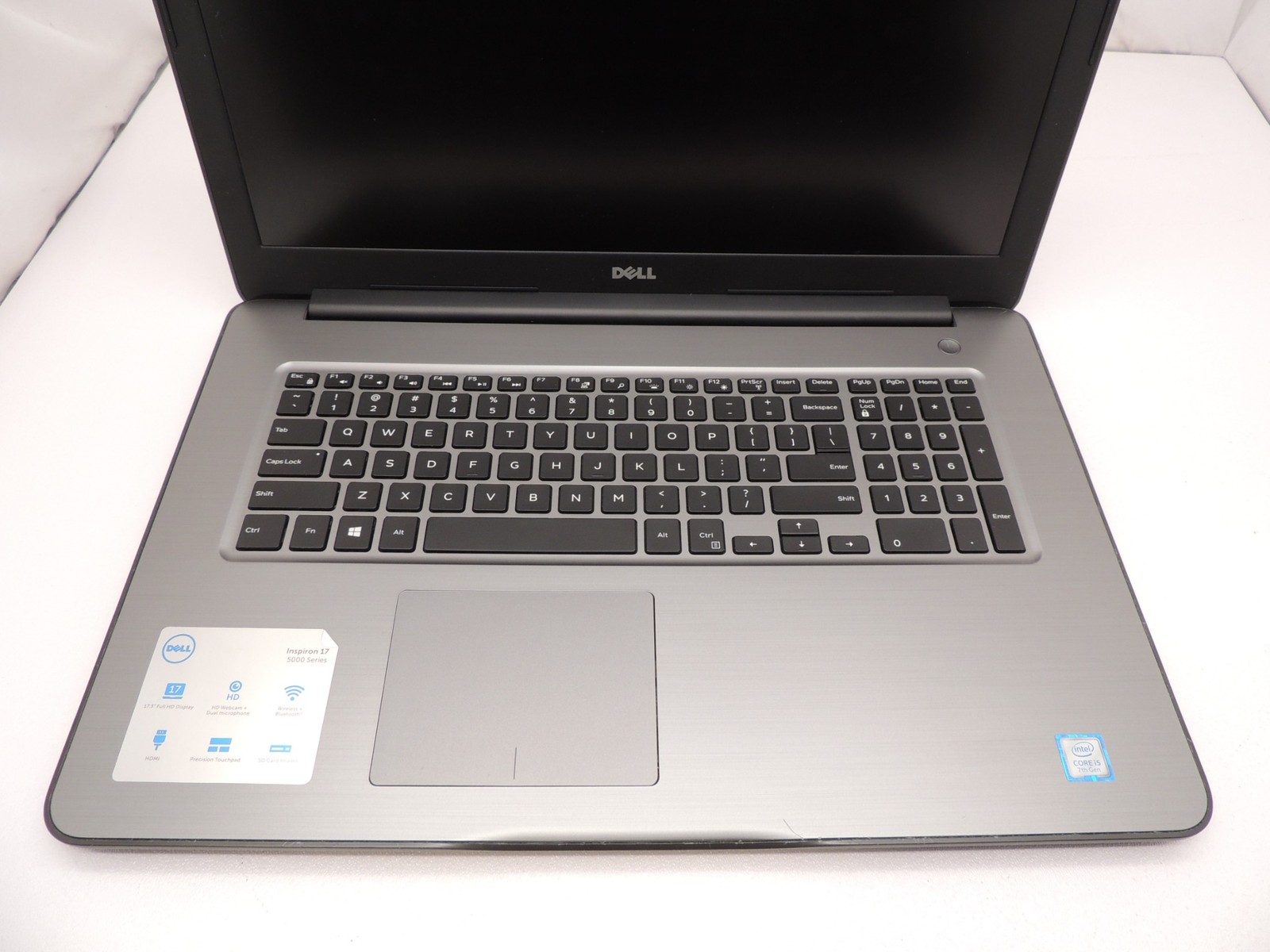 Dell Inspiron 17 5767 17.3 Wide Core i5 7200U 8GB 500G SSD Complete Laptop No OS