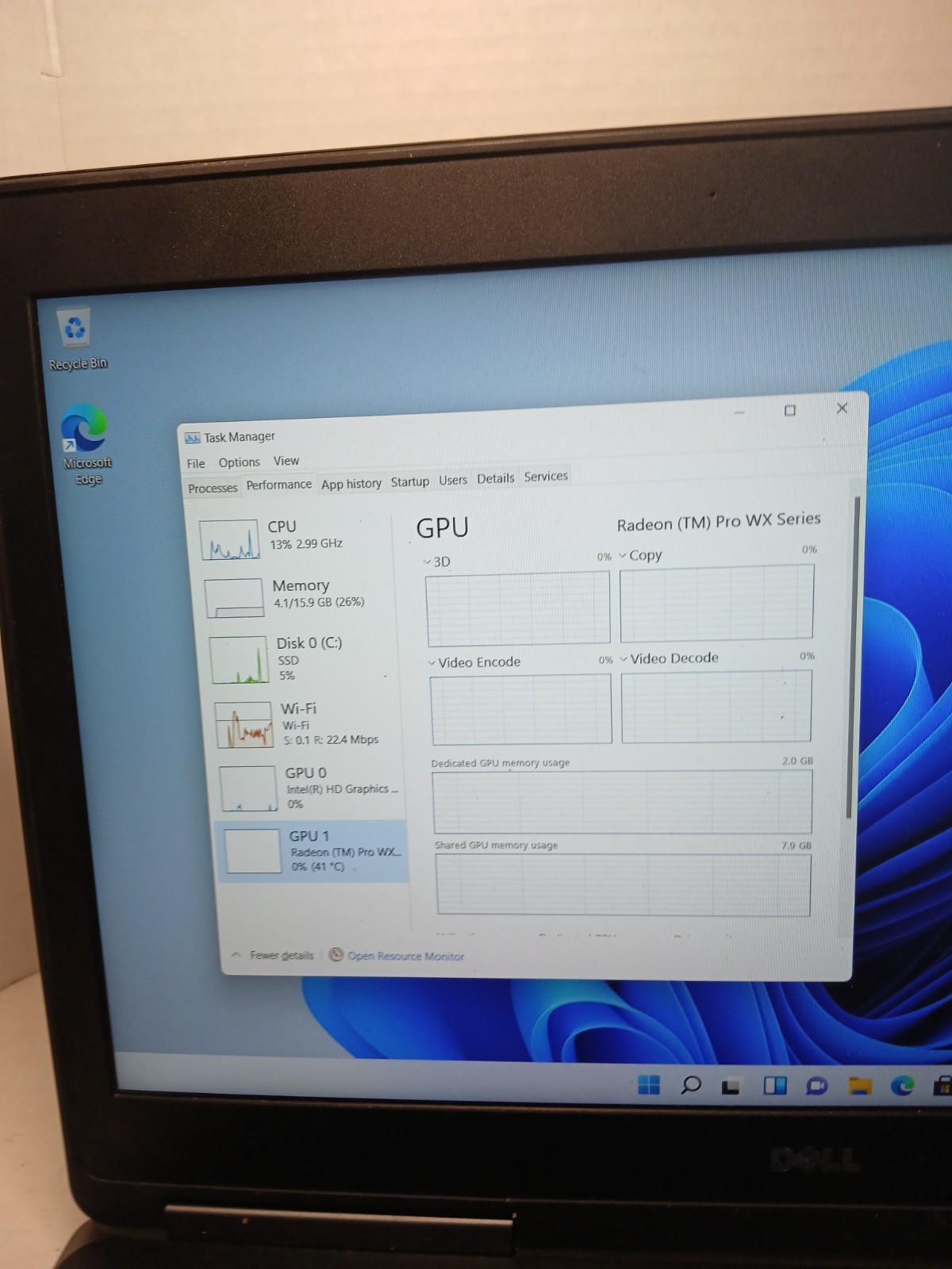 Dell Precision 7520 15.6″ Laptop E3-1505M 16GB RAM 256GB SSD Win11 #97