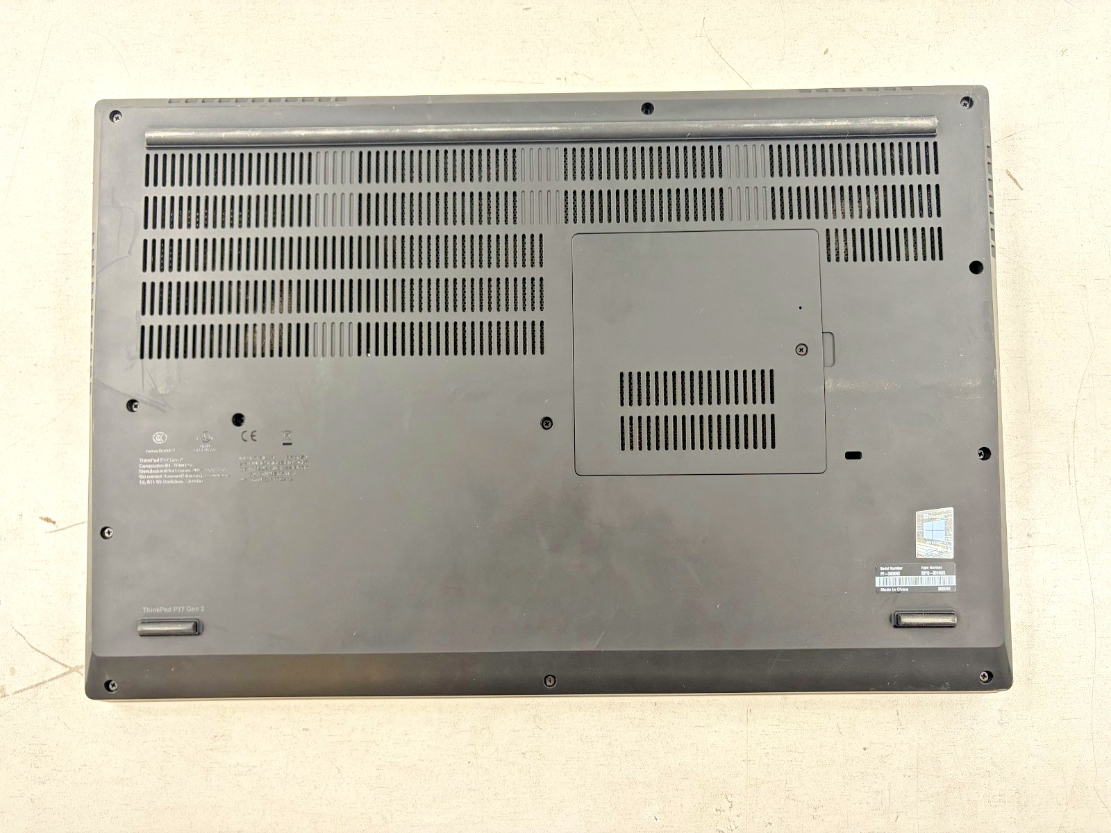 Lenovo ThinkPad P17 Gen 2 17.3″ 1TB NVME i7-11850H 32GB Win 11 Laptop RTX A2000