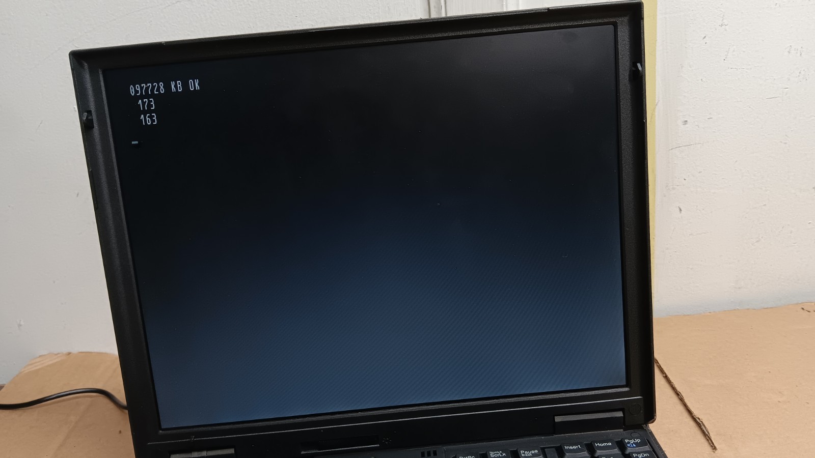 Vintage IBM ThinkPad 600 Laptop Intel Pentium II 13″ LCD Screen IBM TYPE 2645 PR