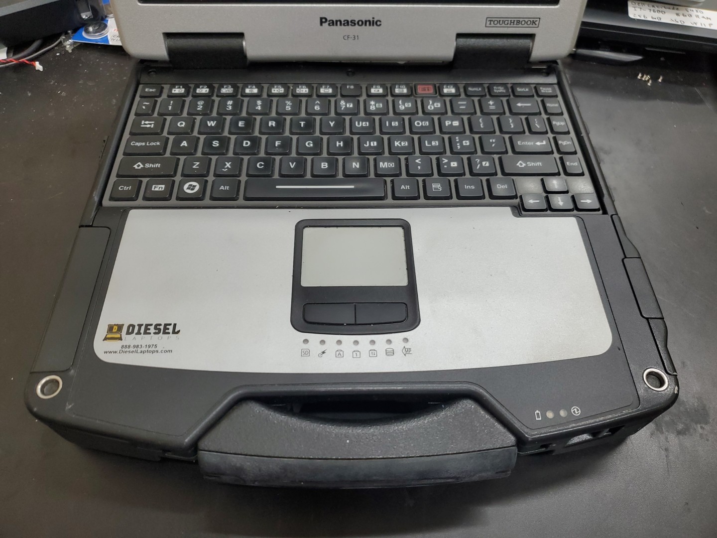 Panasonic Toughbook CF-31 MK-1 i5 520M @ 2.40GHz 8GB 25200HRS Diesel