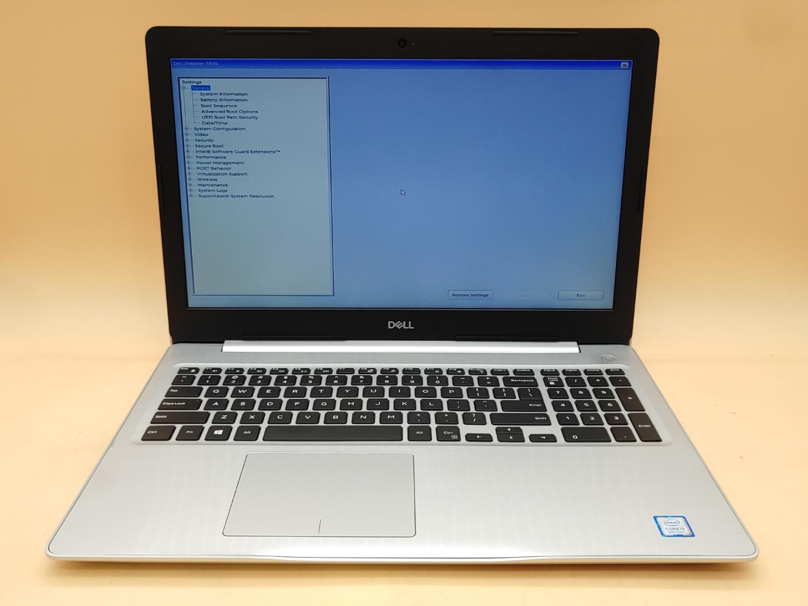 Dell Inspiron 5570 15.6″ Intel i3-8130U 4GB RAM 1TB HDD **NO OS/NO AC**