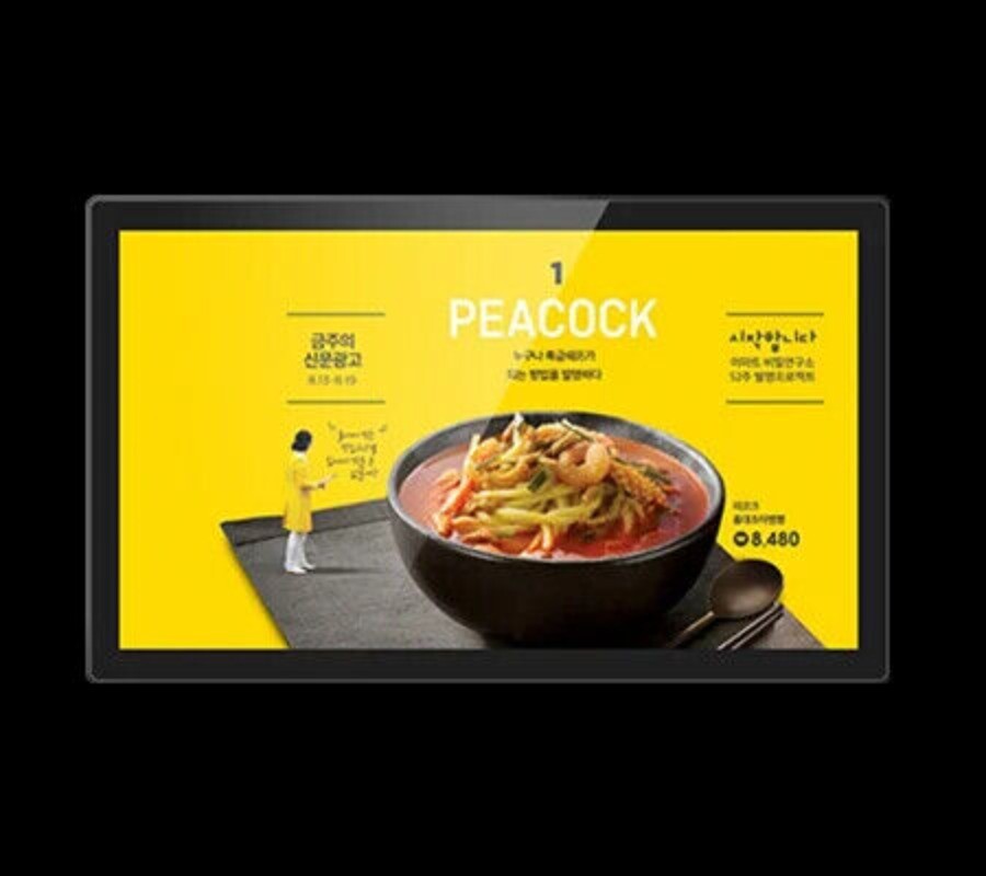L Shape Tablet PC 21.5 in POE WiFi GPS 4G LTE NFC Android Tablet with RJ45 Port