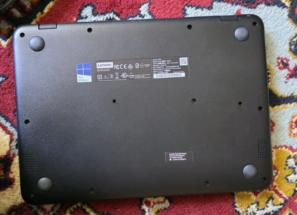 Lot of 4 DELL, HP, LENOVO Old Laptops – GOOD CONDITION – FOR PARTS