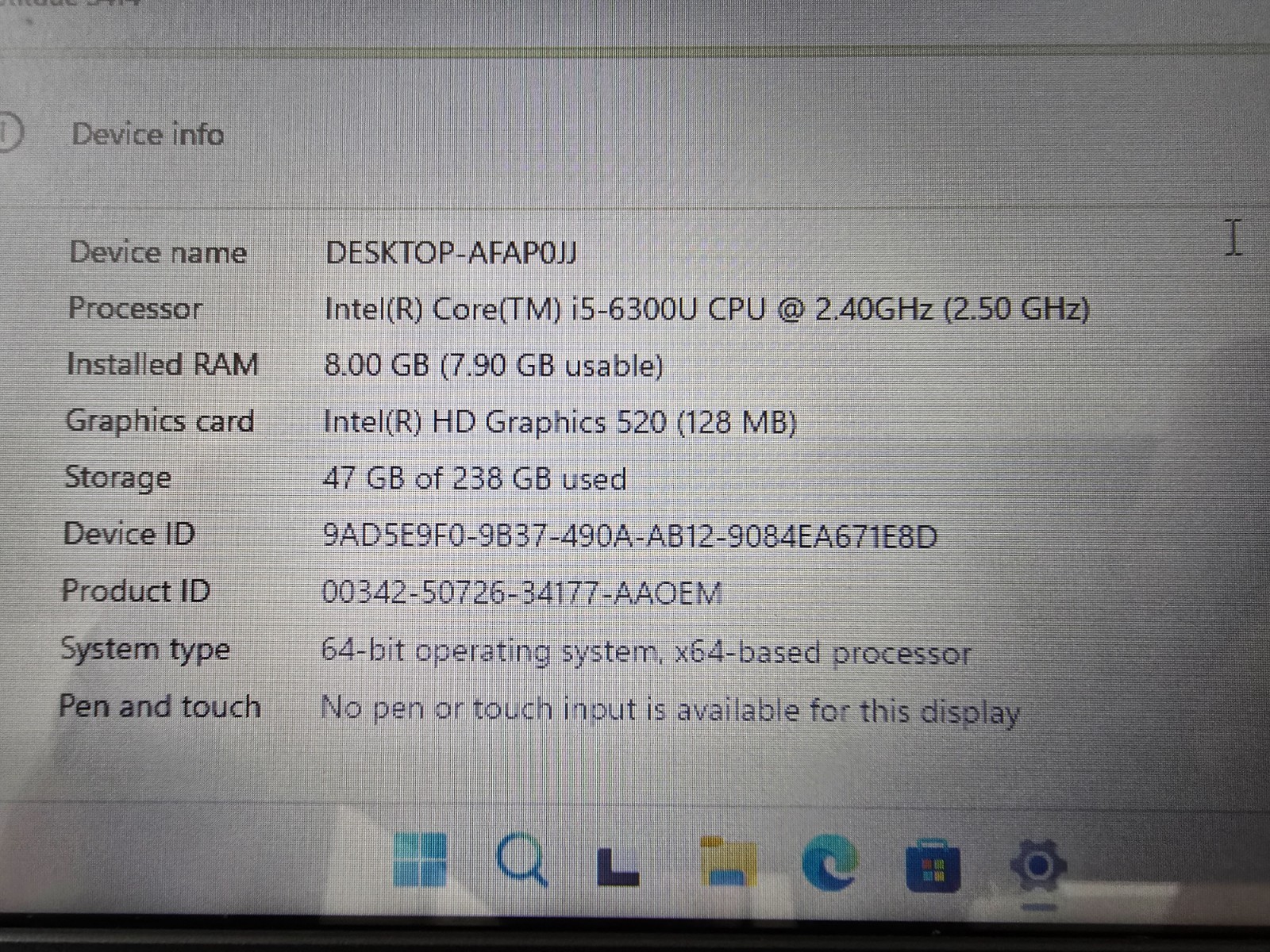 Dell Latitude 5414 Rugged 14″ i5-6300U 2.4GHz 8GB 256GB SSD Win 11 Pro
