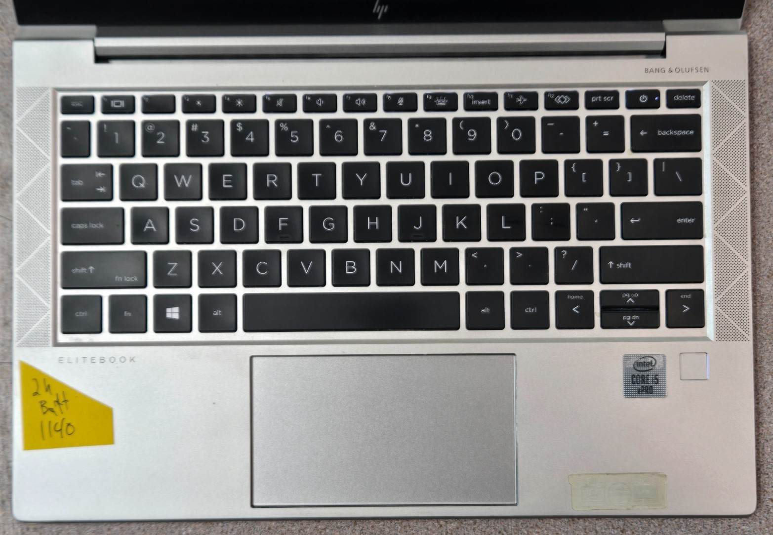 HP 13.1″ Laptop Elitebook 830 G7 i5-10310U 16GB 256GB NVMe Windows 11 Pro TESTED