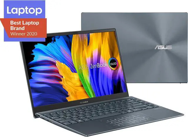 ASUS ZenBook 13.3 in i7-1165G7 8 GB LPDDR4X Memory 512GB SSD W10 Home