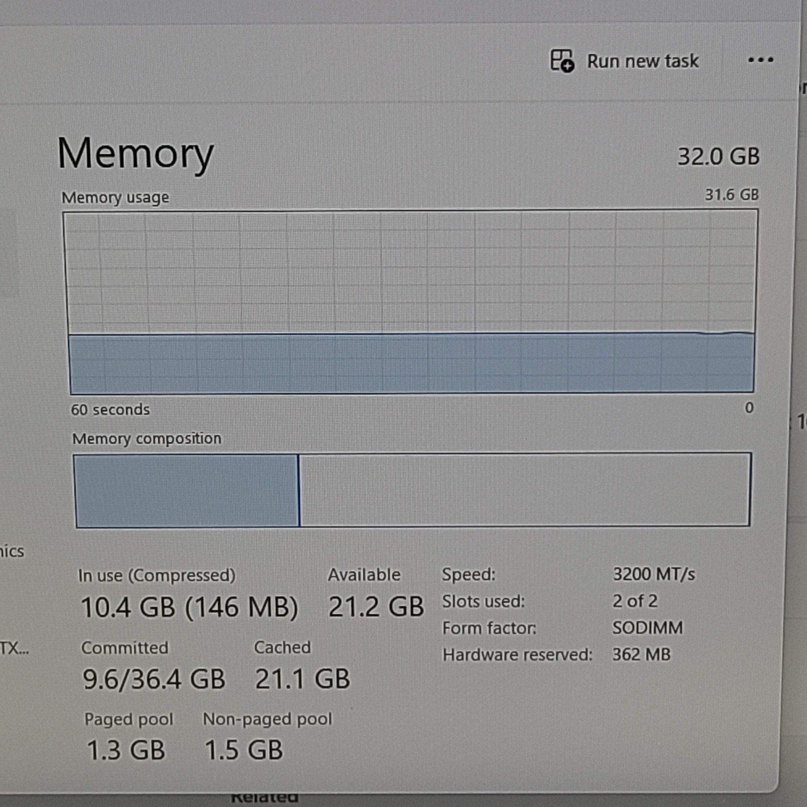 HP Victus NG1FHLR1 16.1 i5-11400H 2.7GHz 32GB RAM 256GB SSD GeForce RTX 3050 Ti
