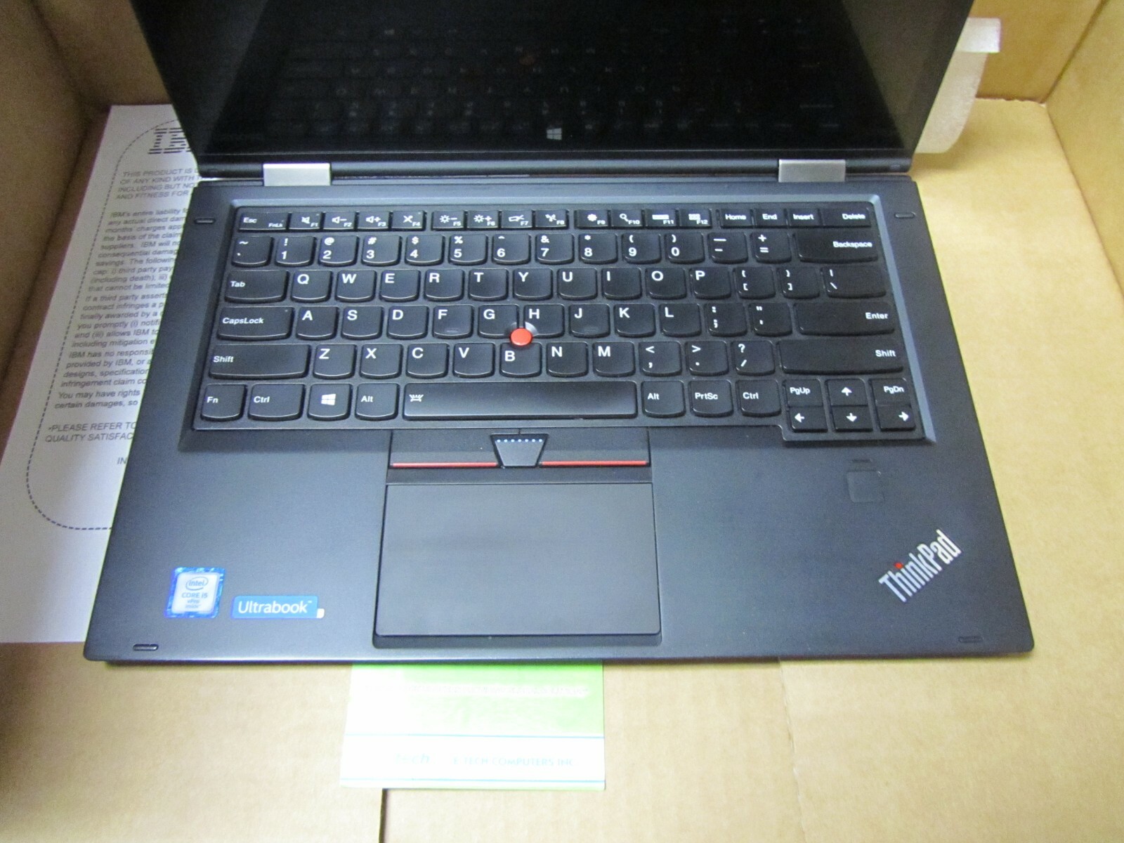 ThinkPad X1 Yoga i5-6300U 8GB RAM 256GB SSD, 14″ WQHD 2560×1440 Touch Screen pic