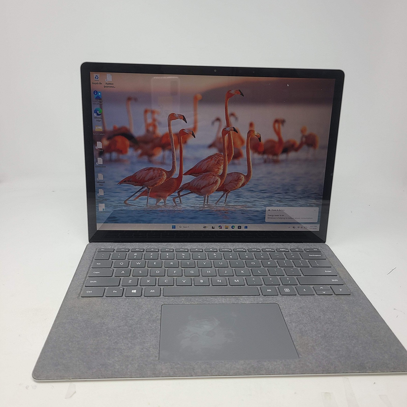 Microsoft Surface Laptop 3 1867 13.5″ i5-1035G7 1.2GHz 8GB RAM 128GB SSD