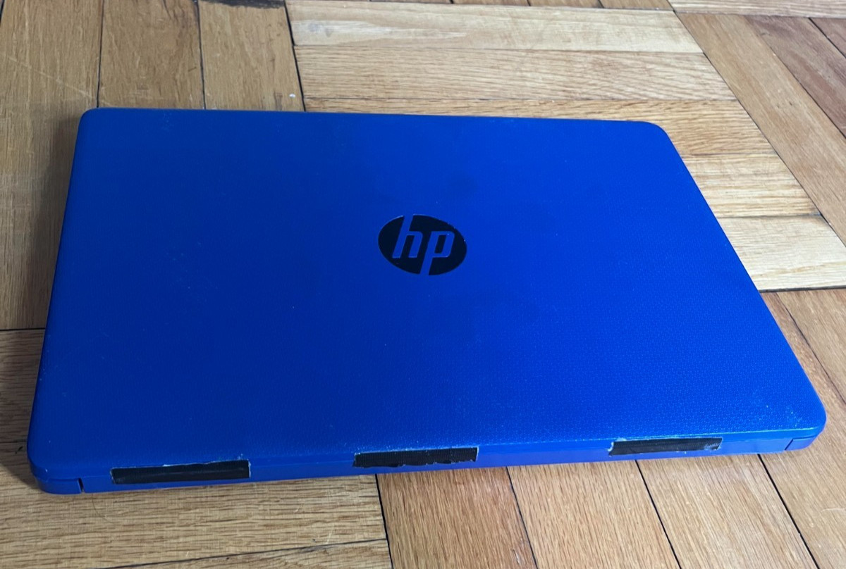 HP 14″ Laptop (Intel Celeron N, 4GB Memory, 64GB eMMC) Indigo Blue