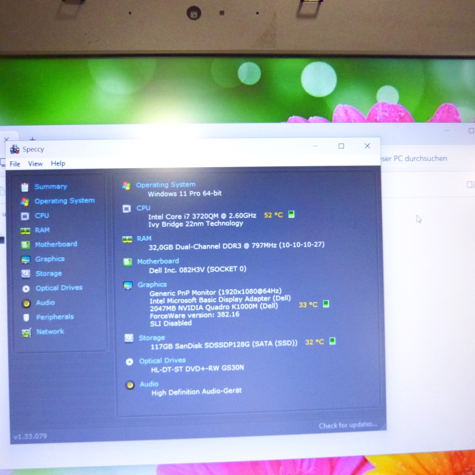Dell M4700 ELITE WORKSTATION 15 inch l 32GB RAM l Windows 11 SSD l QUADRO K1100M