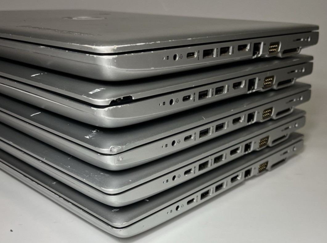 LOT OF 5 HP ProBook 650 G4 15.6″ Laptop Intel i5-7300U – NO RAM – NO SSD -TESTED