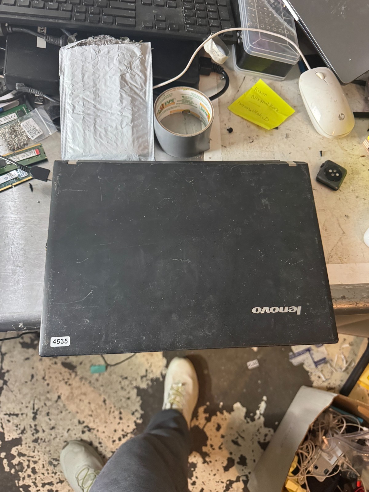 Lenovo ThinkPad E40 i3 4th Gen Boots Missing Bottom Cover Keyboard Issue Parts