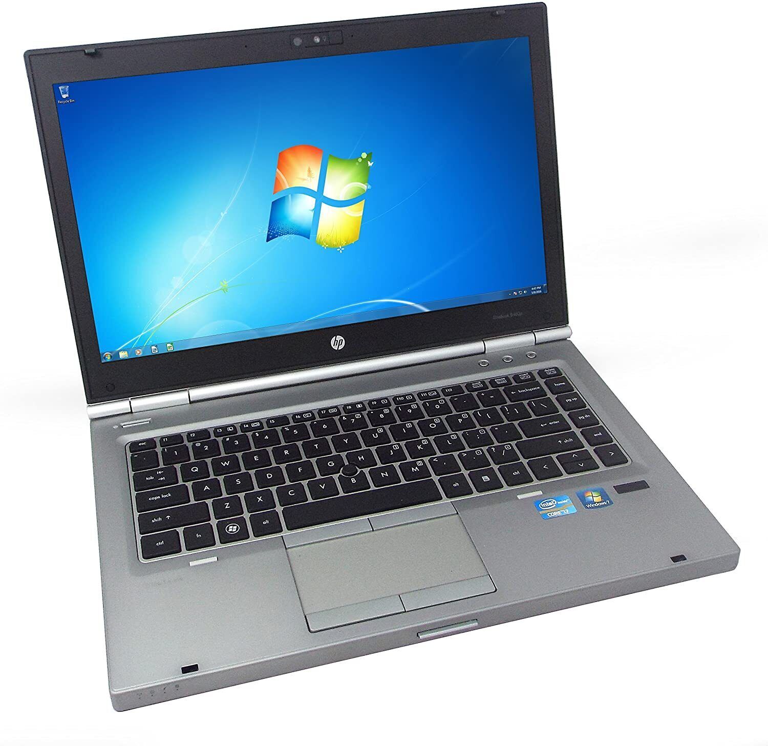 Laptop HP Elitebook 8460p i7-2620M 8GB RAM 128GB SSD DVD 1600x900ox HD+ Win10