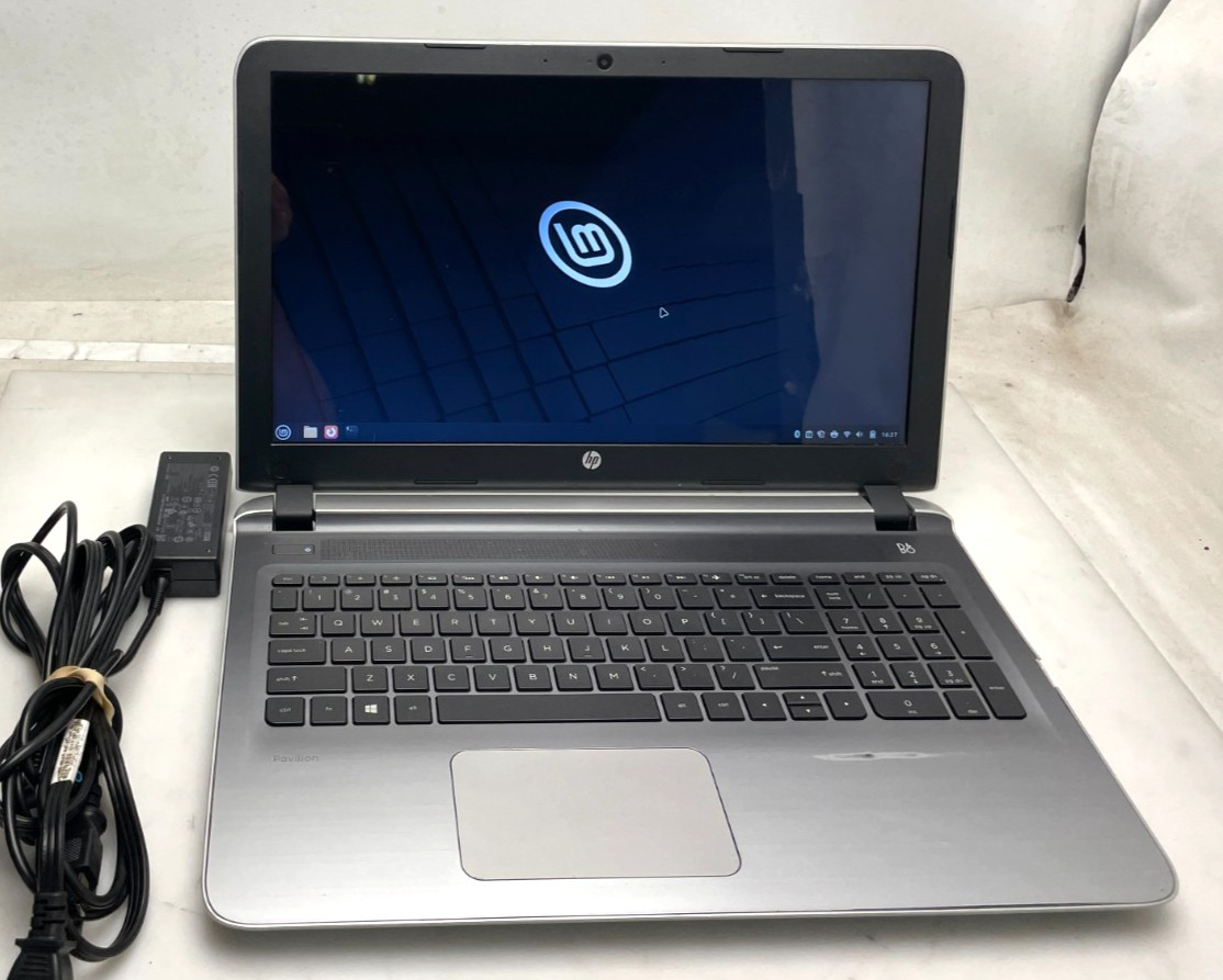 HP Pavilion 15-ab277cl 15.6″ i7-5500U 12gb Ram 250gb SSD Linux OS “Good” Btry
