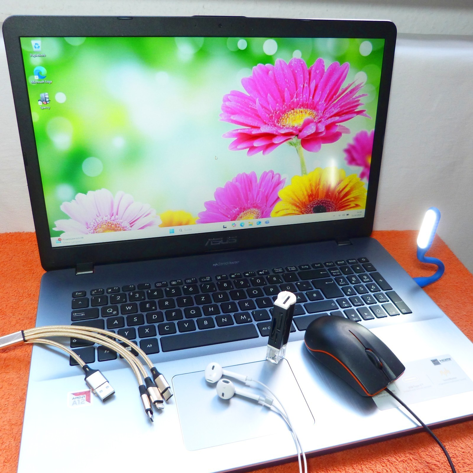 Asus F705 VivoBook 17 inch | 512GB SSD Windows 11 | 8GB RAM NEW USB-C HDMI QUAD