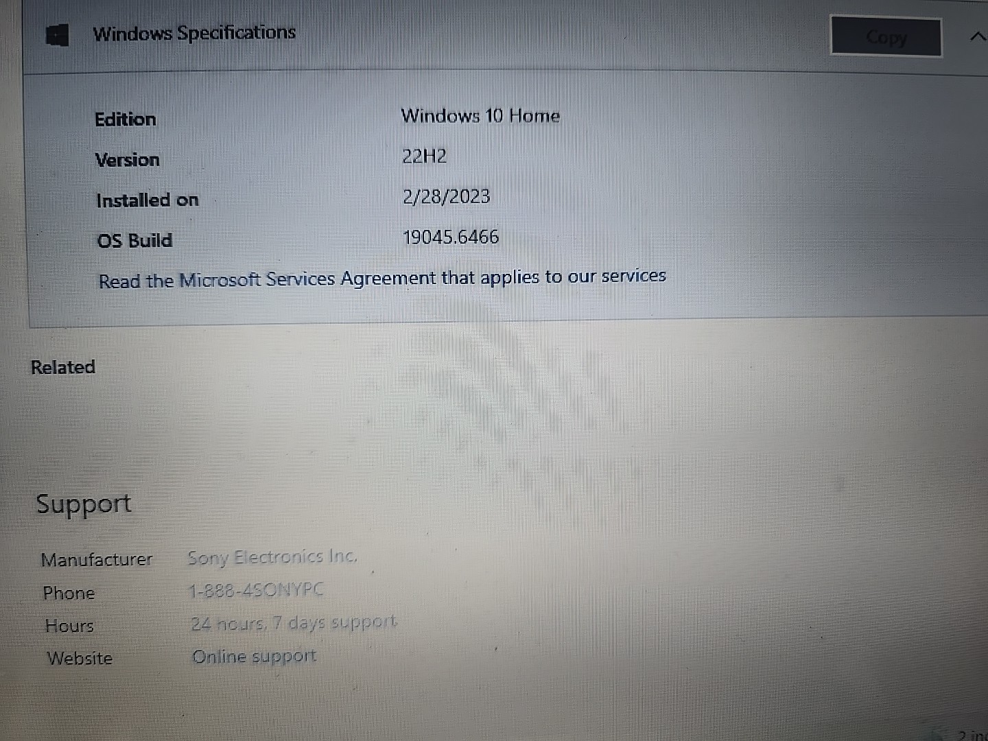 Sony VAIO PCG-71318L Intel Core i3 M370 15.6″ Laptop 4 GB RAM Win10 MS OFFICE