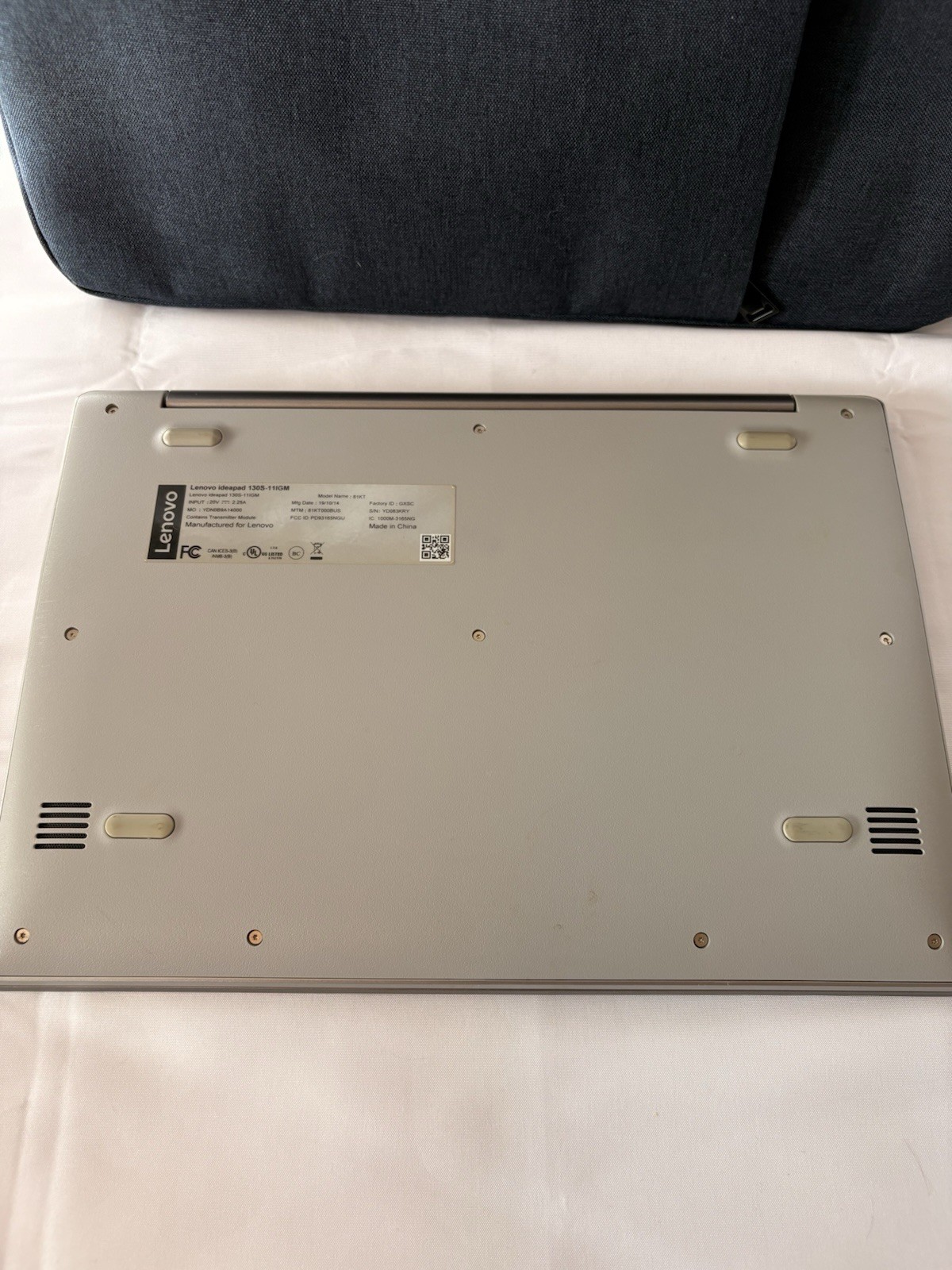 Lenovo IdeaPad 130S-11IGM 11.6” Laptop Windows 10 w/ Charger Tested