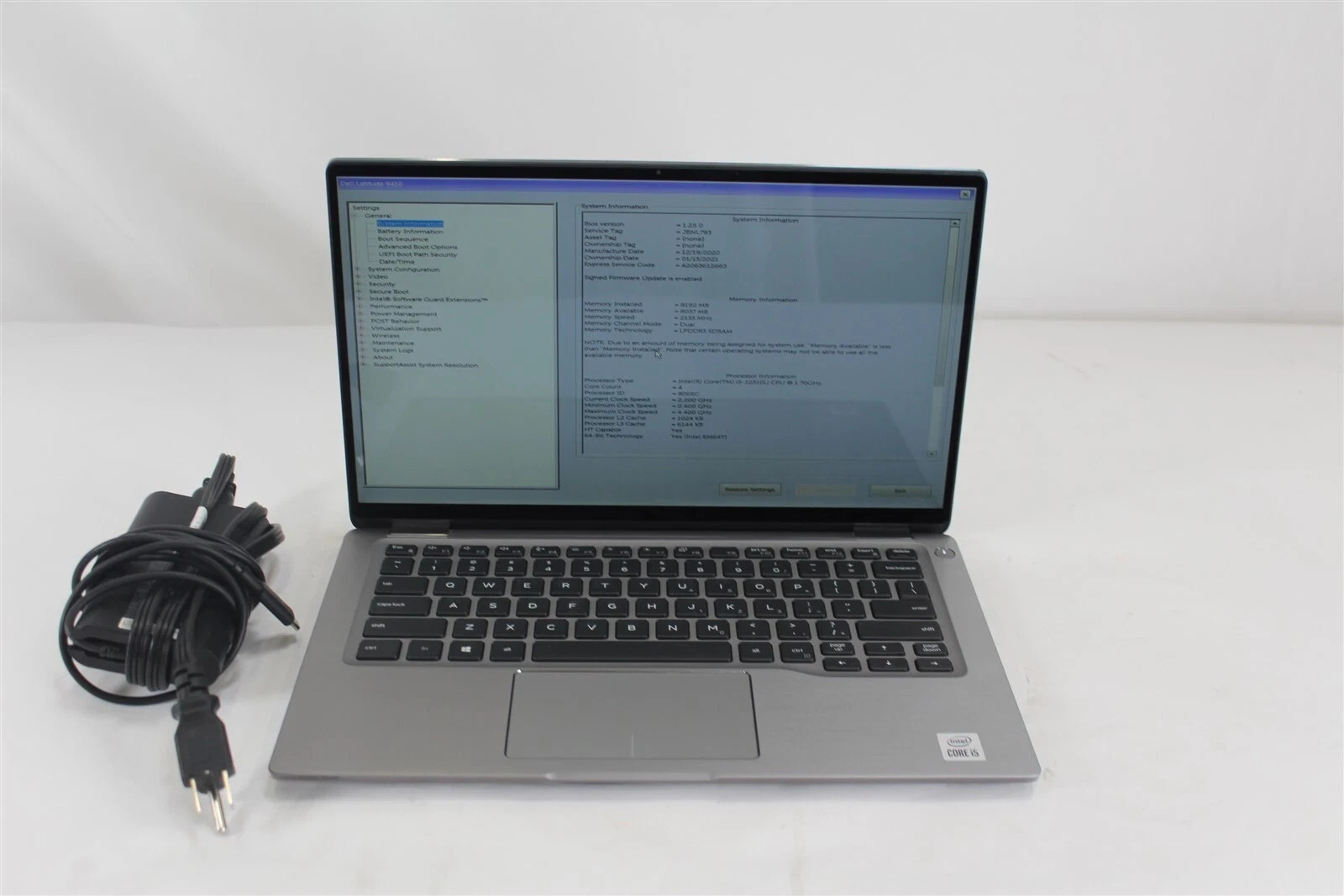 Dell Latitude 9410 2-in-1 14″ Touch i5-10210U 8GB 256GB NVMe Win 11 Office 2024