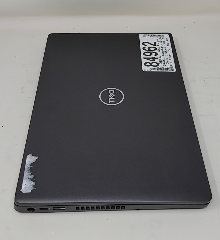 DELL latitude 5401 Laptop 9th Gen Intel i5 CPU For Parts or Repair SEE NOTES