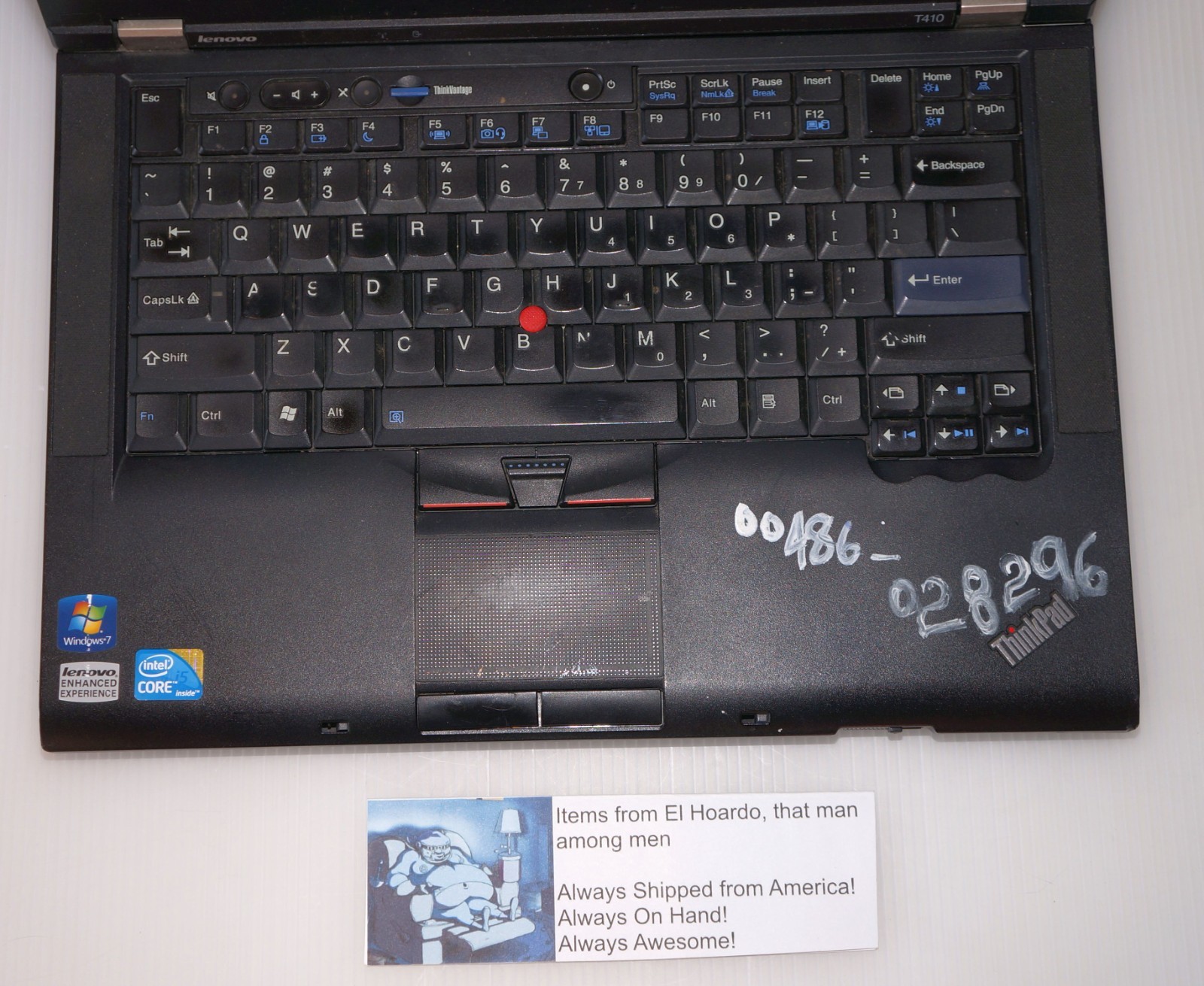 Lenovo ThinkPad T410 14″ Laptop, i5-M520/6GB RAM/500GB HDD/Windows 7 Pro