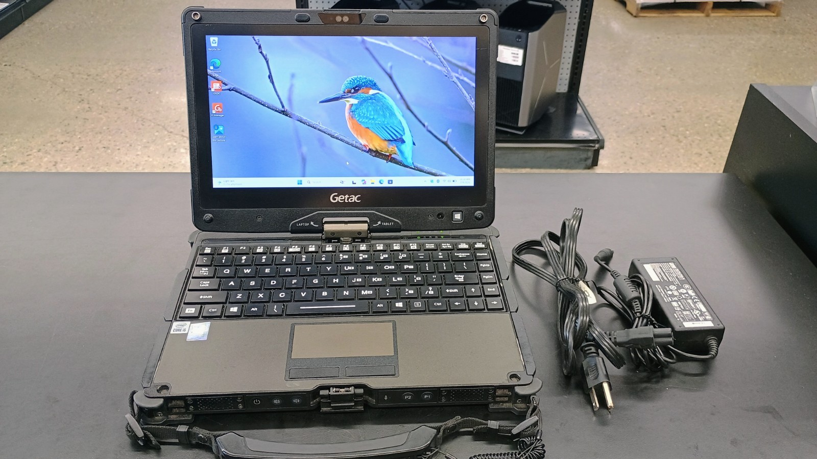 Getac V110G6 Quad Core i5-10210U 1.60GHz – 256GB SSD – 16GB – Win 11 Pro – Read