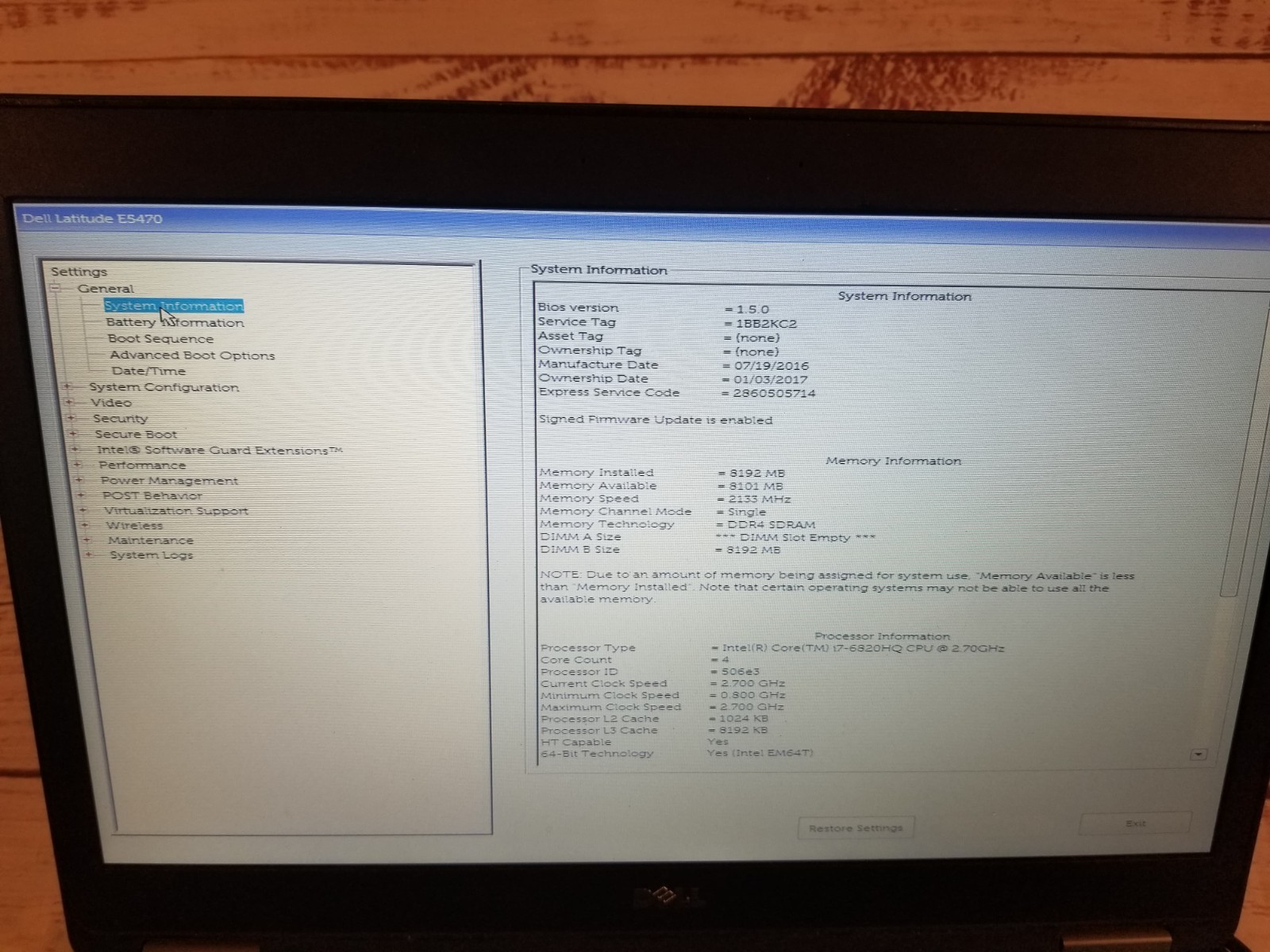 Dell Latitude E5470 14″ HD Display Black Core i5 Bluetooth Wi-Fi Business Laptop