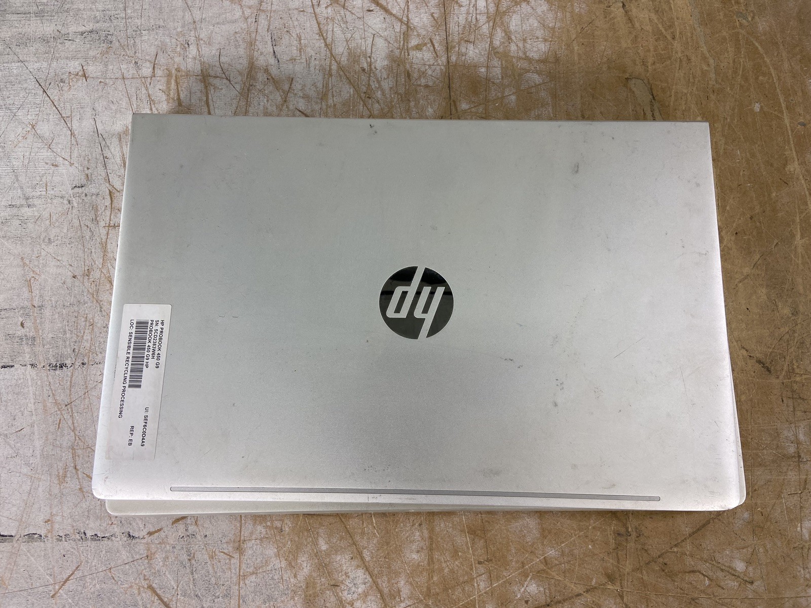 HP PROBOOK 450 G9 i7-1255U @ 1.20GHz, 4GB RAM, NO HDD/OS – (FOR PARTS)