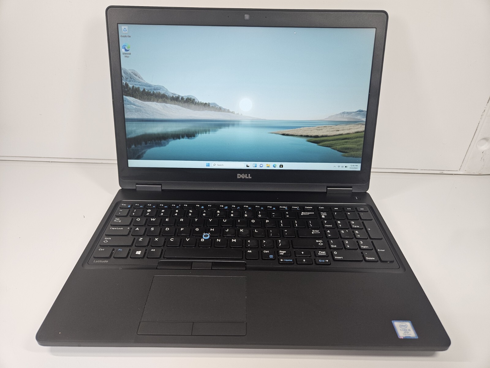 Dell Latitude 5590 Intel i5-8350U 1.70GHz 16GB RAM 250GB M.2 NVME SSD Win 11 Pro