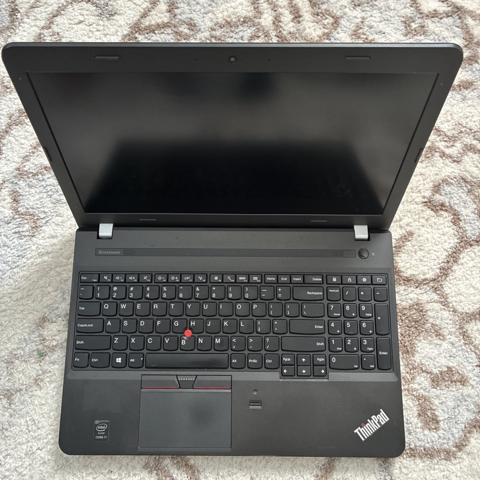 LENOVO THINKPAD E550 Laptop w/ INTEL CORE i7-5500U 2.40 GHZ 8 GB RAM (No HDD/OS