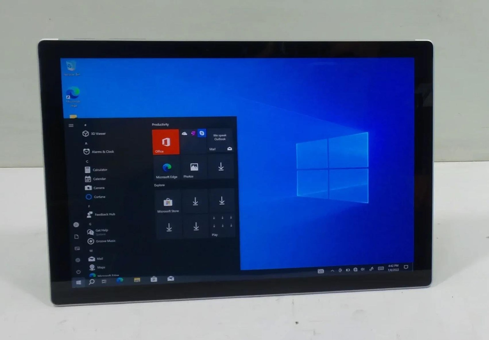 Microsoft Surface Pro 7 1866 Core i7-1065G7 1.30GHz 16GB 512GB Win 10 Pro