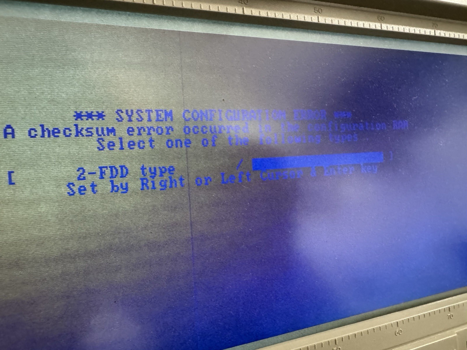 Toshiba T1200 Vintage Laptop 1987 DOS Powers On Displays Error See Photos