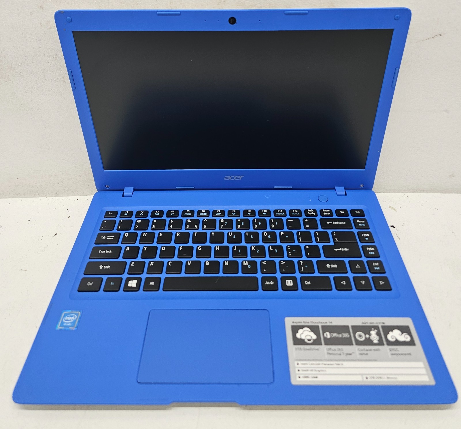 Acer Aspire One Cloudbook 14 Laptop Intel Celeron N3050 NO RAM/HD/OS/POWER (FL)