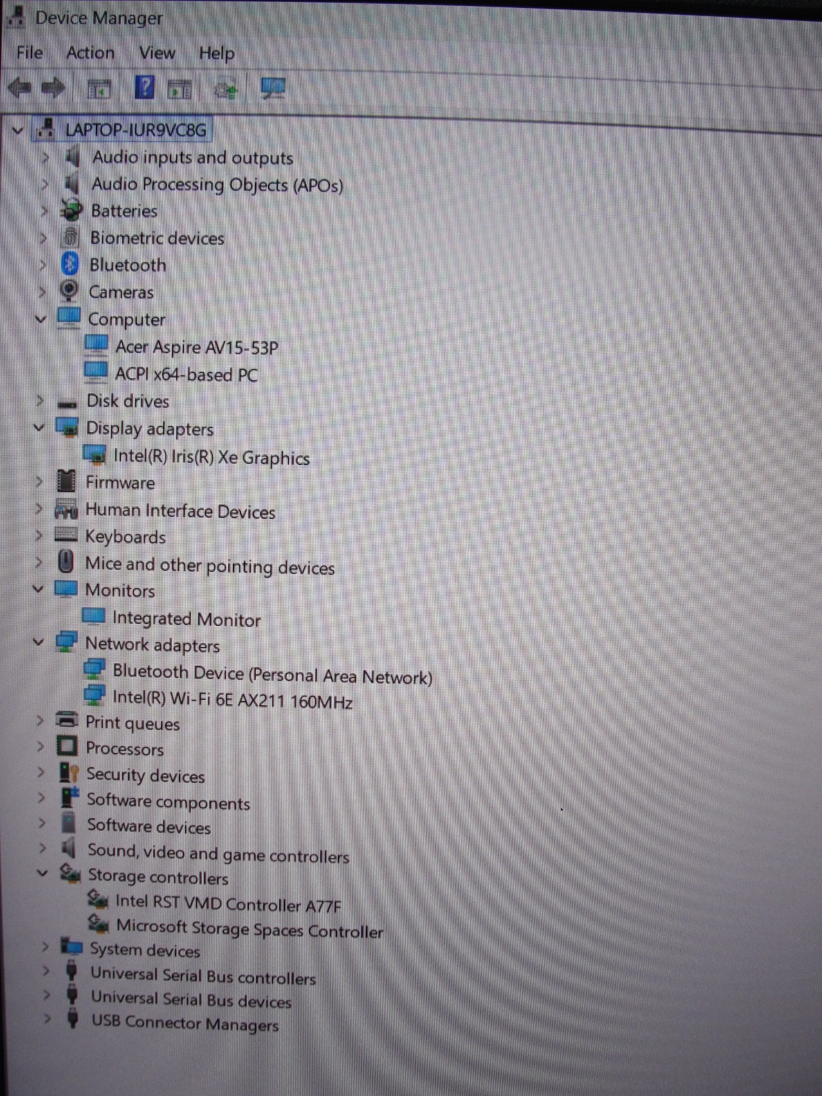 Acer Aspire Vero AV15-53P 15.6″FHD Intel Core i7-1355U 1.7GHz 16GB RAM 512GB SSD