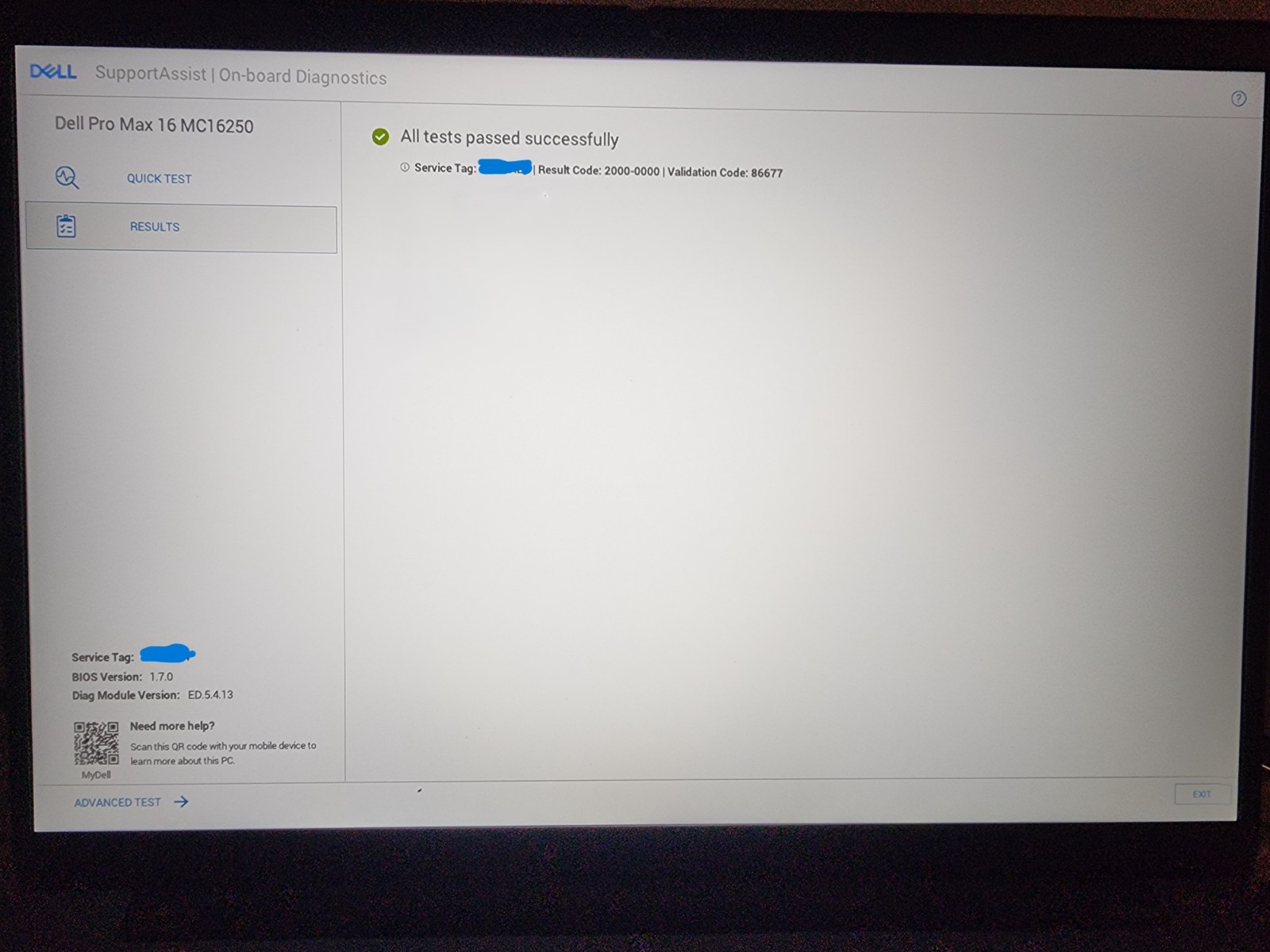 Dell Pro Max 16 2025 RTX Pro 500 6GB 32GB 1TB Ultra 7 Warranty 2028