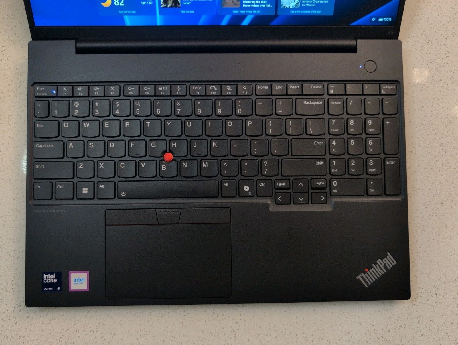 Lenovo ThinkPad E16 Gen 2 Intel Ultra 5 125U 32GB RAM 512GB SSD – EXCELLENT