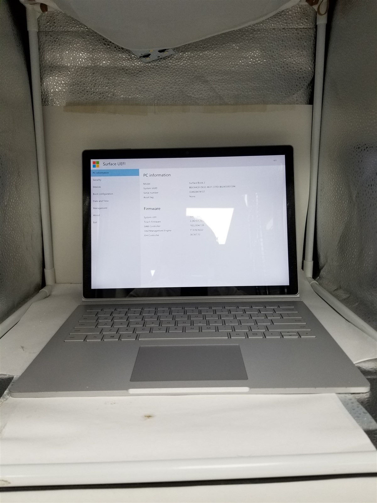 Microsoft Surface Book 2 Core i7 13.5″ 32GB/256GB Silver See Details VD6217