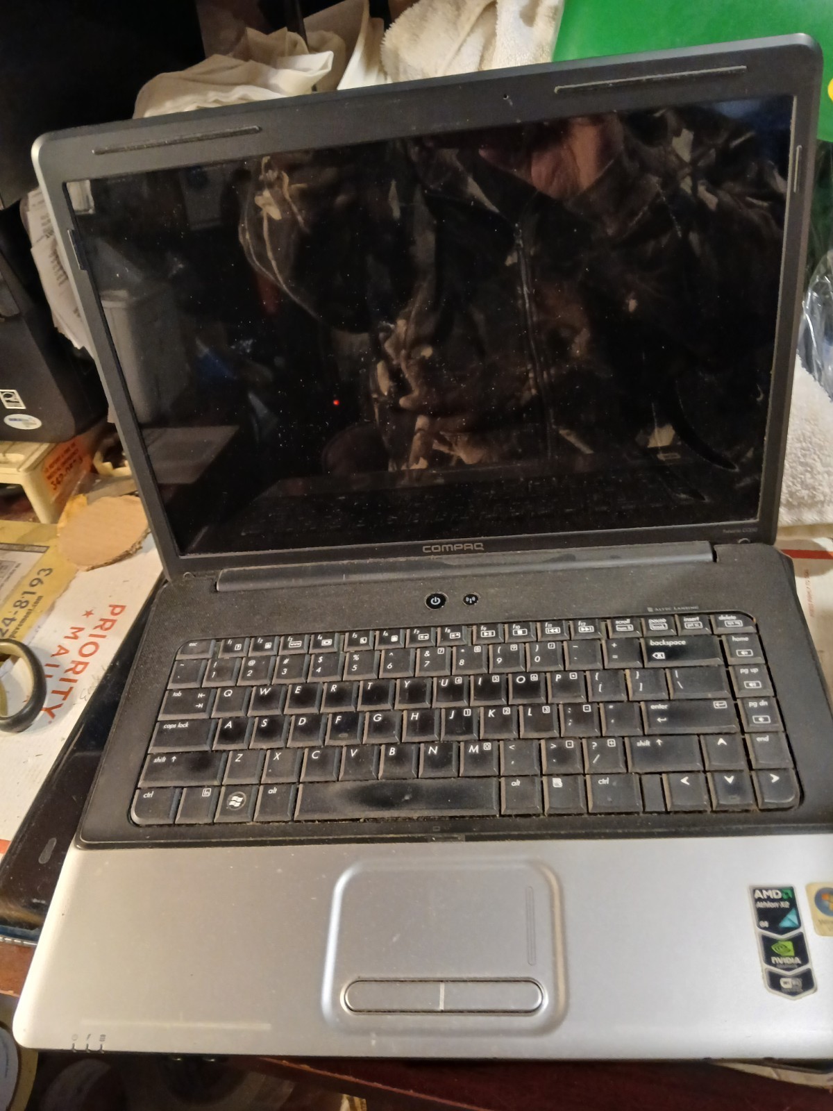 Compaq Presario CQ50 Laptop, AMD ATHELON-X2, WINDOWS VISTA, DOM SHIPPING INC