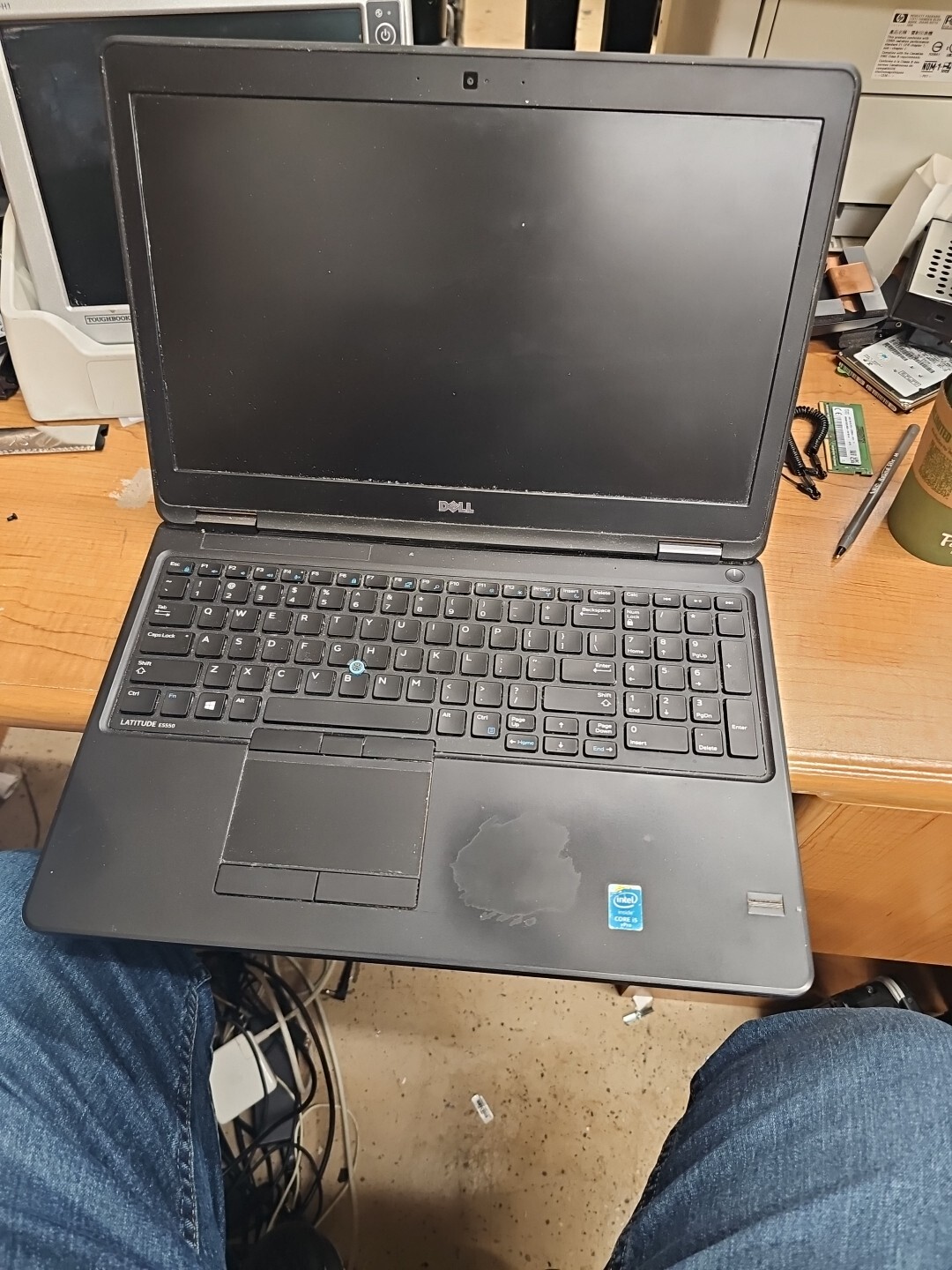 Dell Latitude E5550 Laptop 2.20GHz Core i5-5200U No RAM No HDD w/ Battery