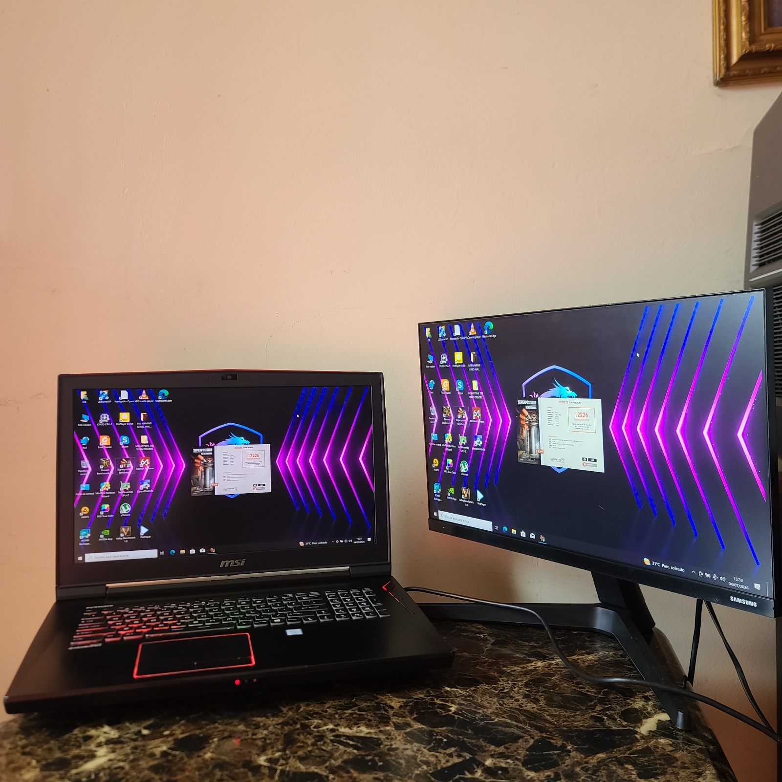 MSI GT73VR 7RE TITAN GAMING LAPTOP CORE i7-7820HK 32GB RAM GTX 1070 256-1TB