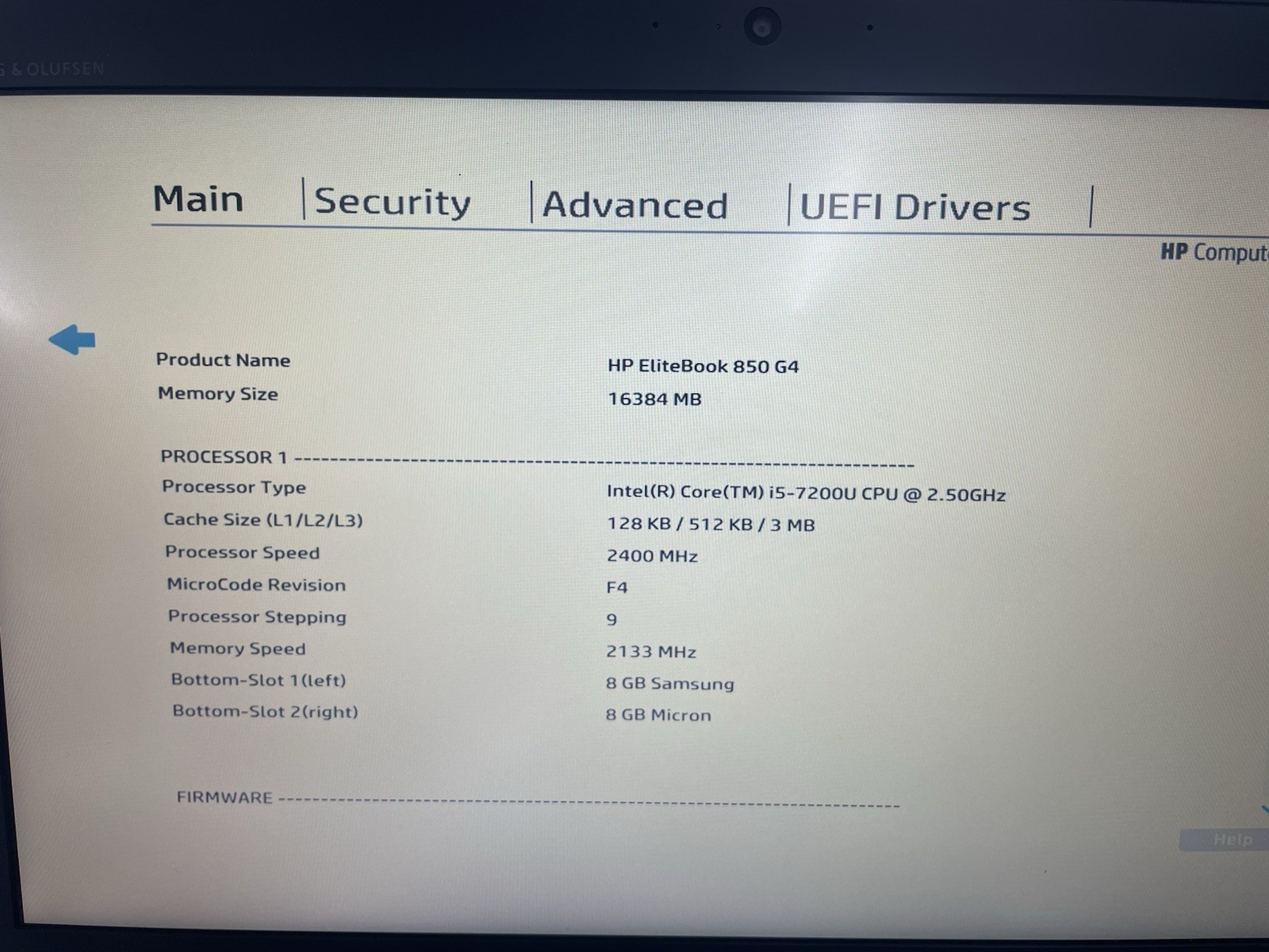 HP Elitebook 850 G4 Laptop Computer PC i5 16GB RAM 256GB SSD Windows 10 Pro