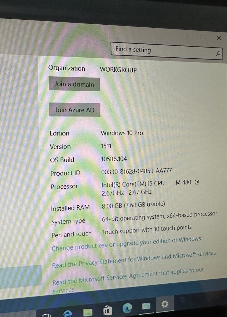 Acer Iconia 6120 PAU30 Dual Touch Screen Laptop Very Rare Windows 10 Upgraded