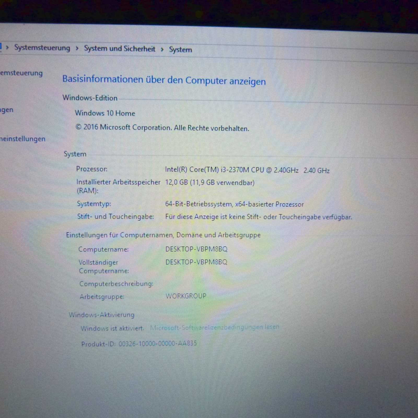 Medion P6816 DOLBY Business 15″ l 12GB RAM NEW l SSD Windows 10 HDMI USB3