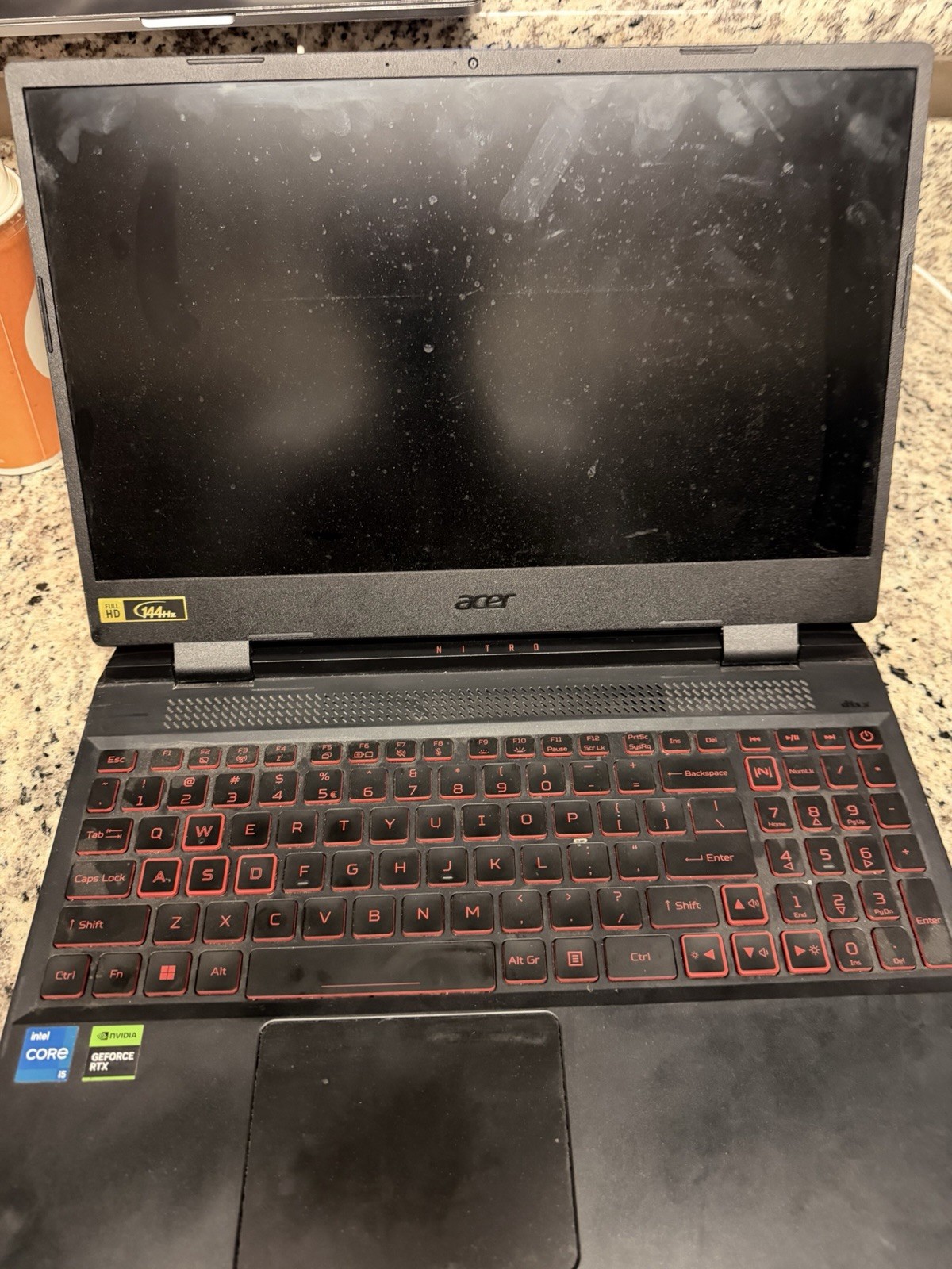Acer Nitro 5 15.6″ AN515-58 16GB RAM 512GB SSD 3050 Ti i5-12500H 3.1GHz 144Hz