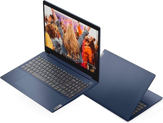 Lenovo IdeaPad 3 15″ Laptop, Intel Core i3-1005G1 Dual-Core Processor, 8GB Blue