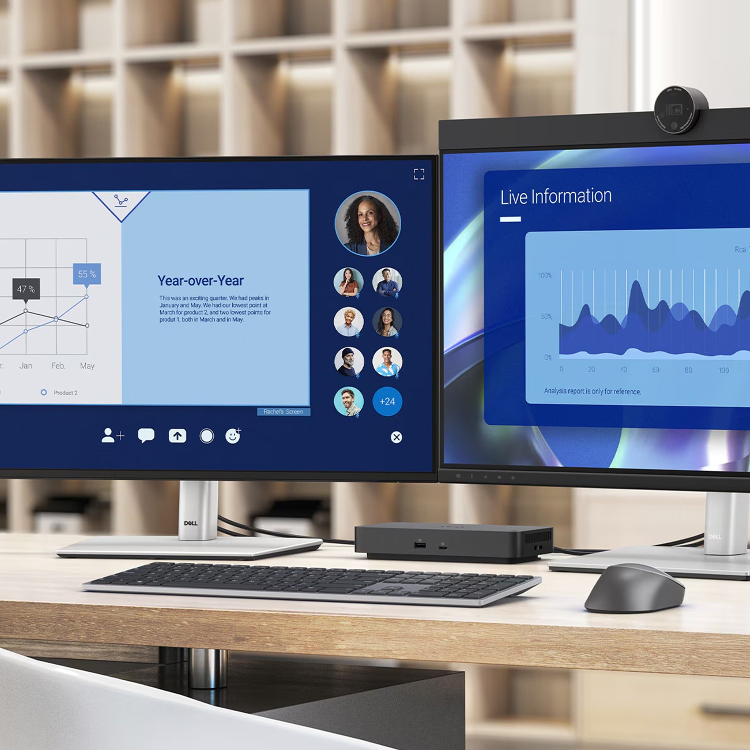 Dell Pro Smart Dock SD25 with 130W Power Delivery and Remote Management (Black)