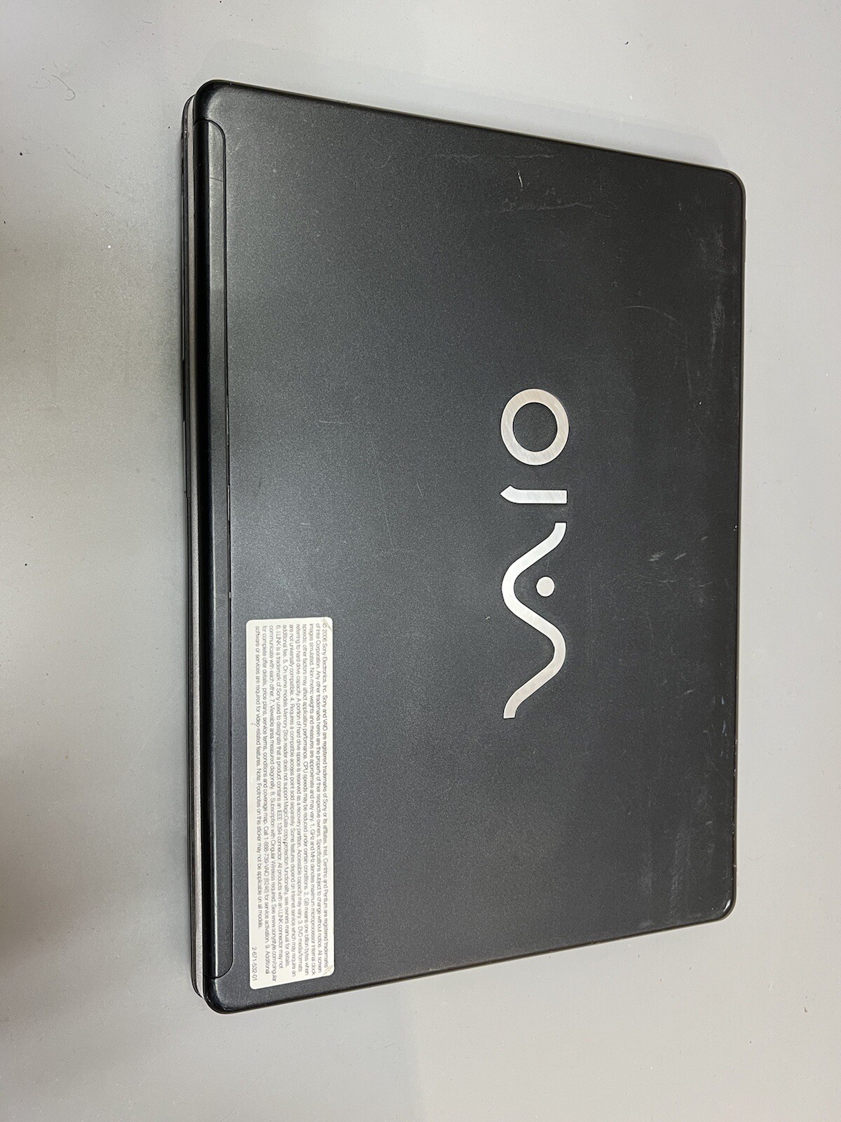 Sony VAIO PCG-7K1L 2GB RAM 100GB HDD BIOS TESTED