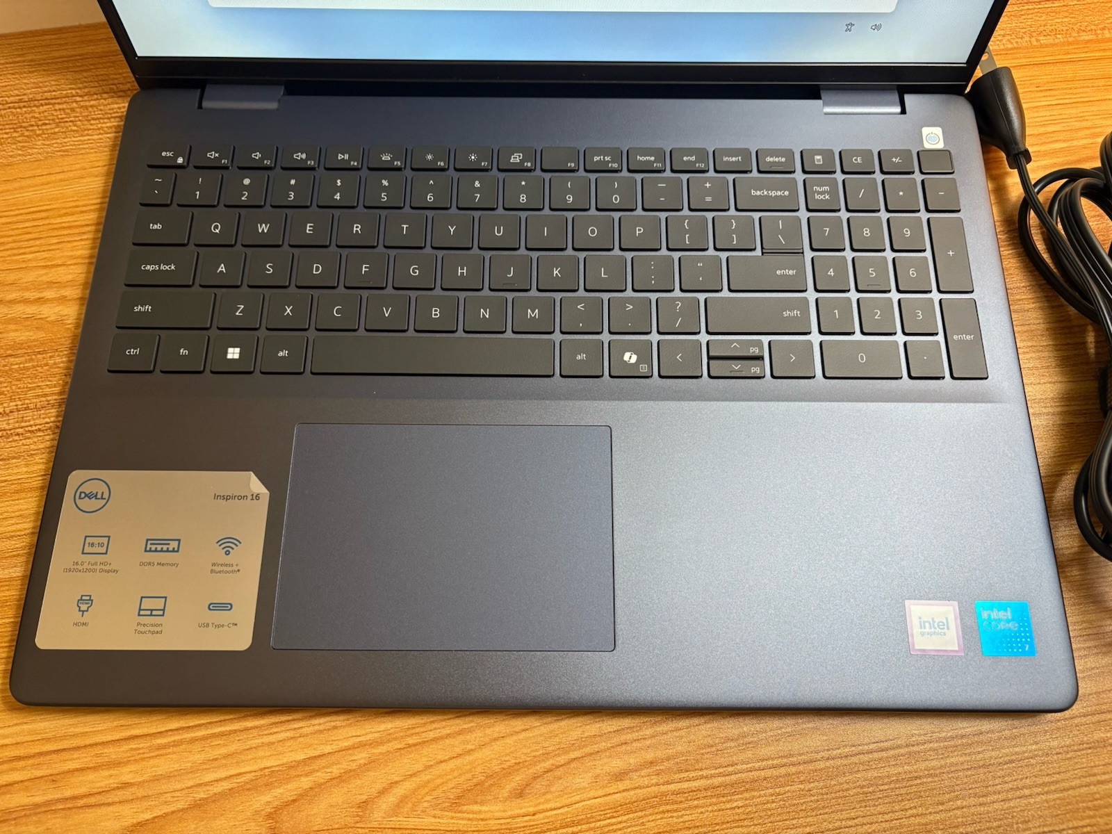 DELL Inspiron 16 5640 Midnight Blue, Open Box