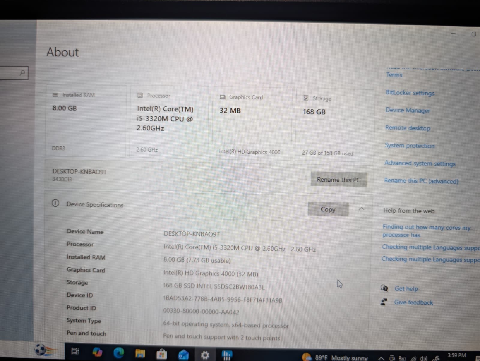 Lenovo ThinkPad X230 Tablet | i5 3rd 8GB RAM 180GB SSD | HD Windows 10 Pro